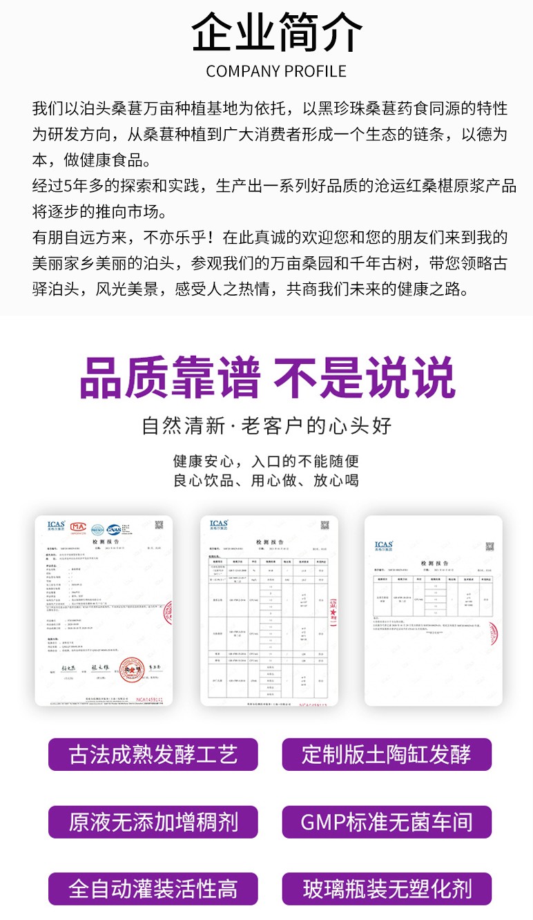 桑葚酵素袋裝30ML