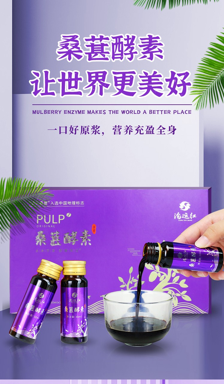 桑葚酵素瓶裝20ML