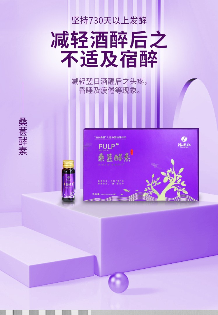 桑葚酵素瓶裝20ML